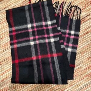 Cashmere Plaid Scarf
